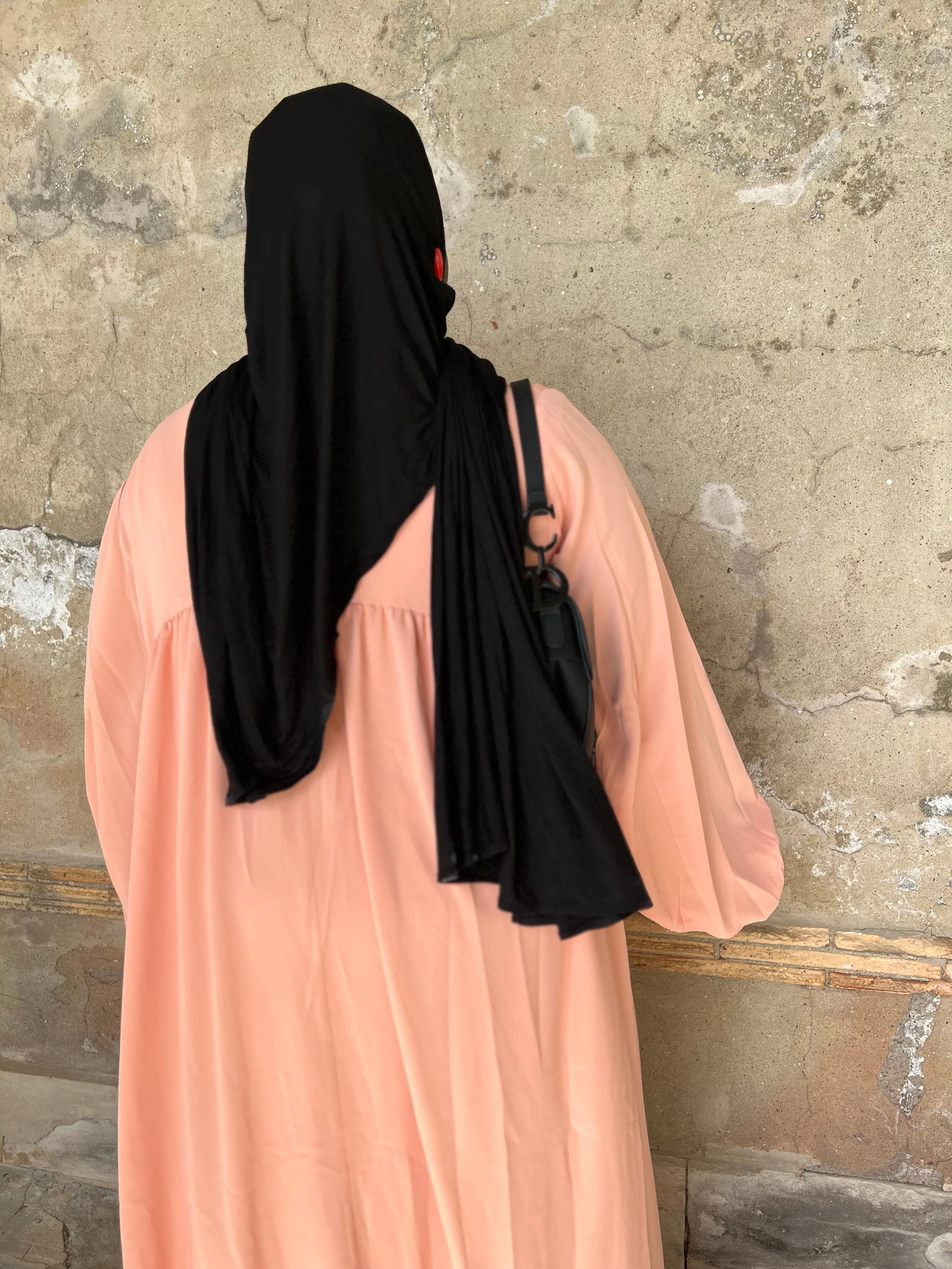 Luxe Puff  Drop Sleeve Abaya