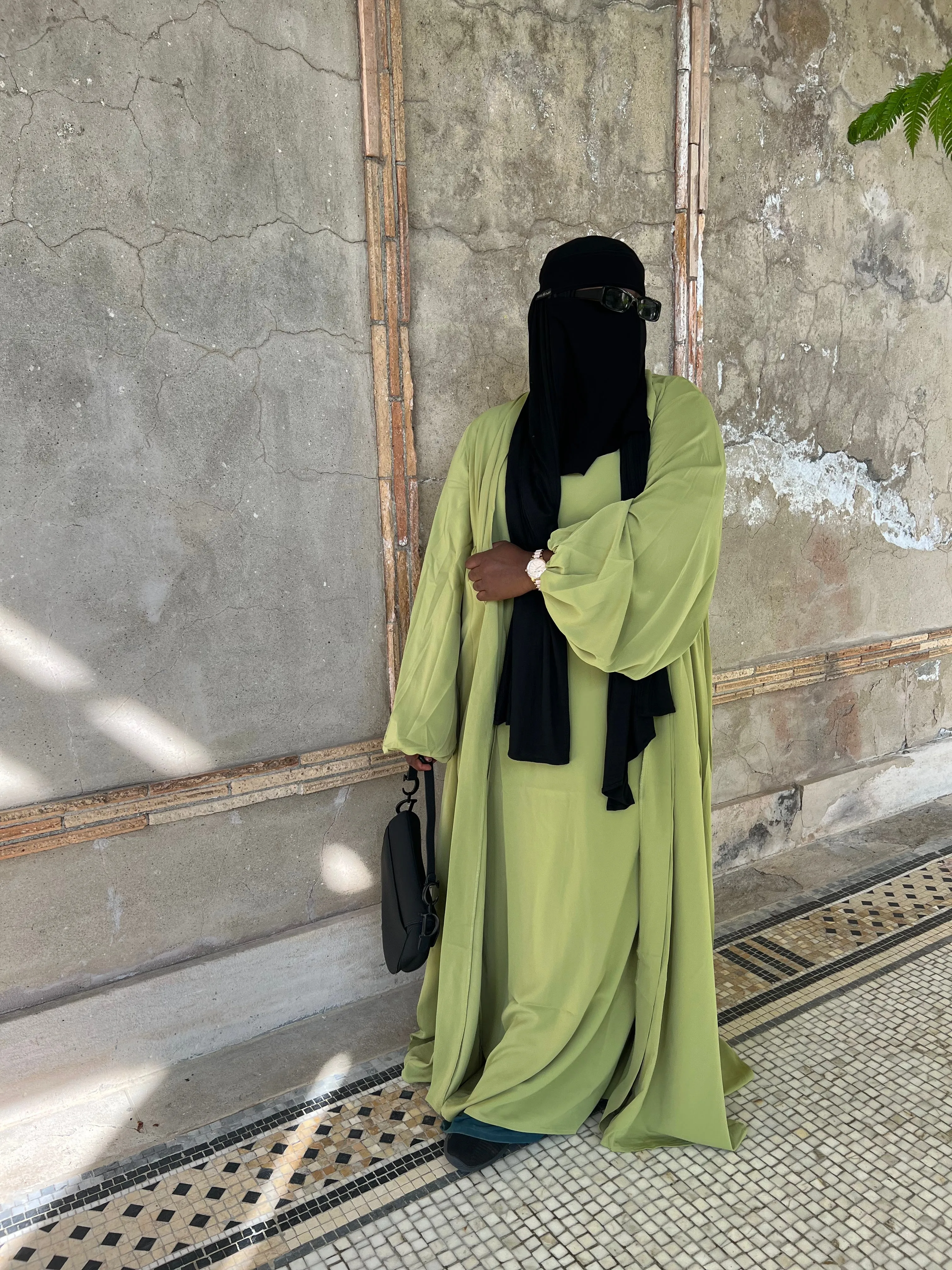 Luxe Puff  Drop Sleeve Abaya