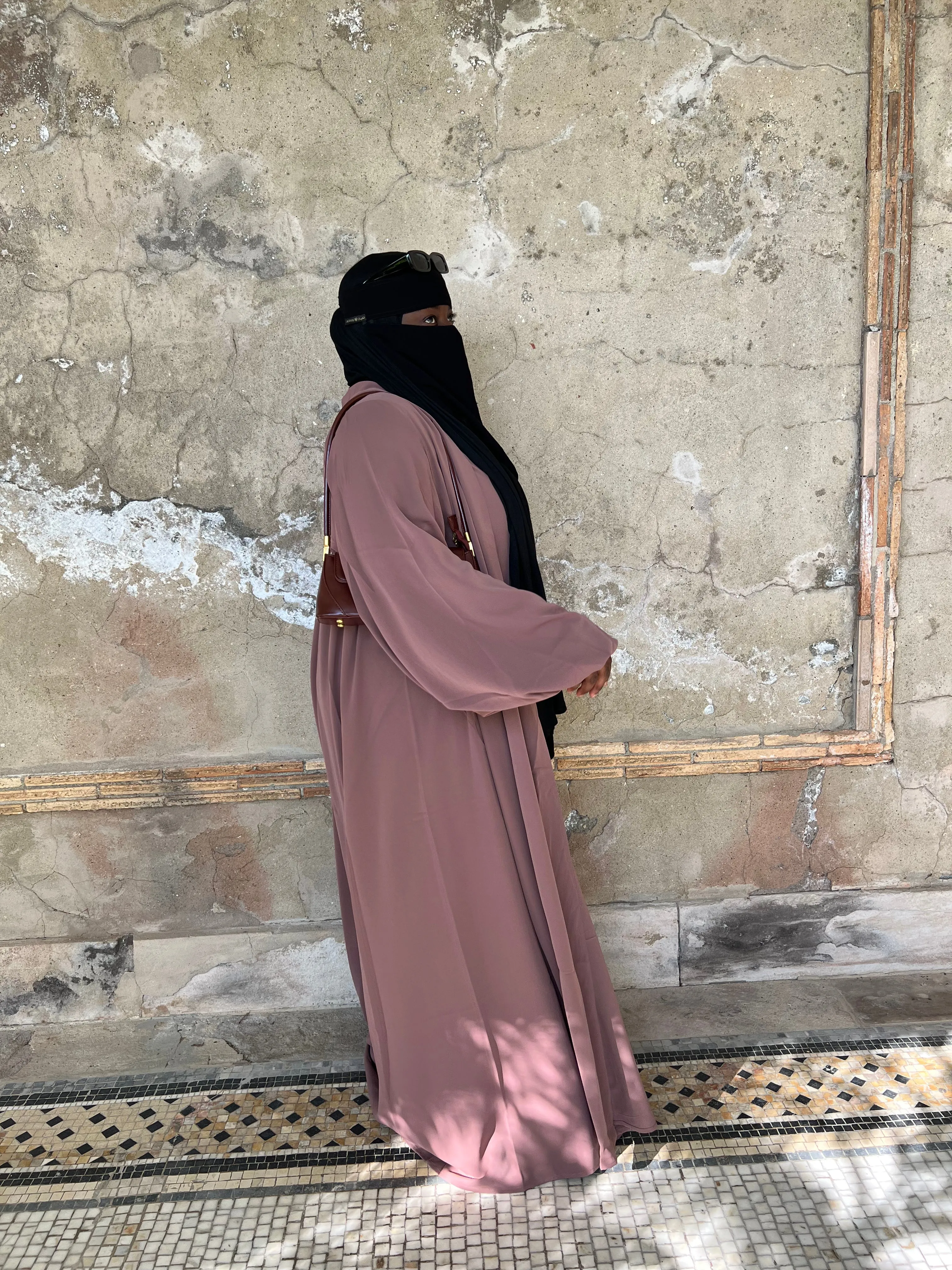 Luxe Puff  Drop Sleeve Abaya