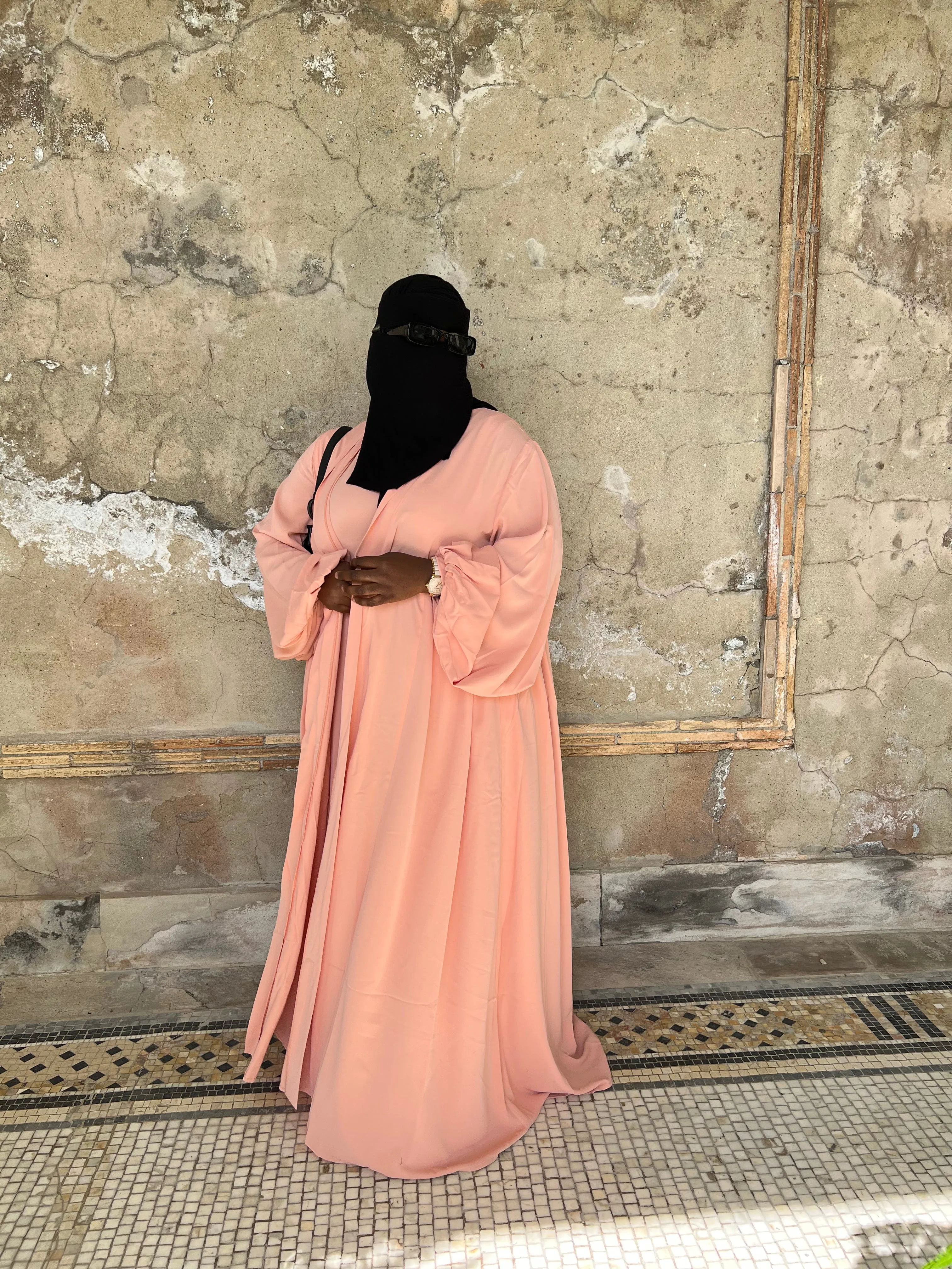 Luxe Puff  Drop Sleeve Abaya