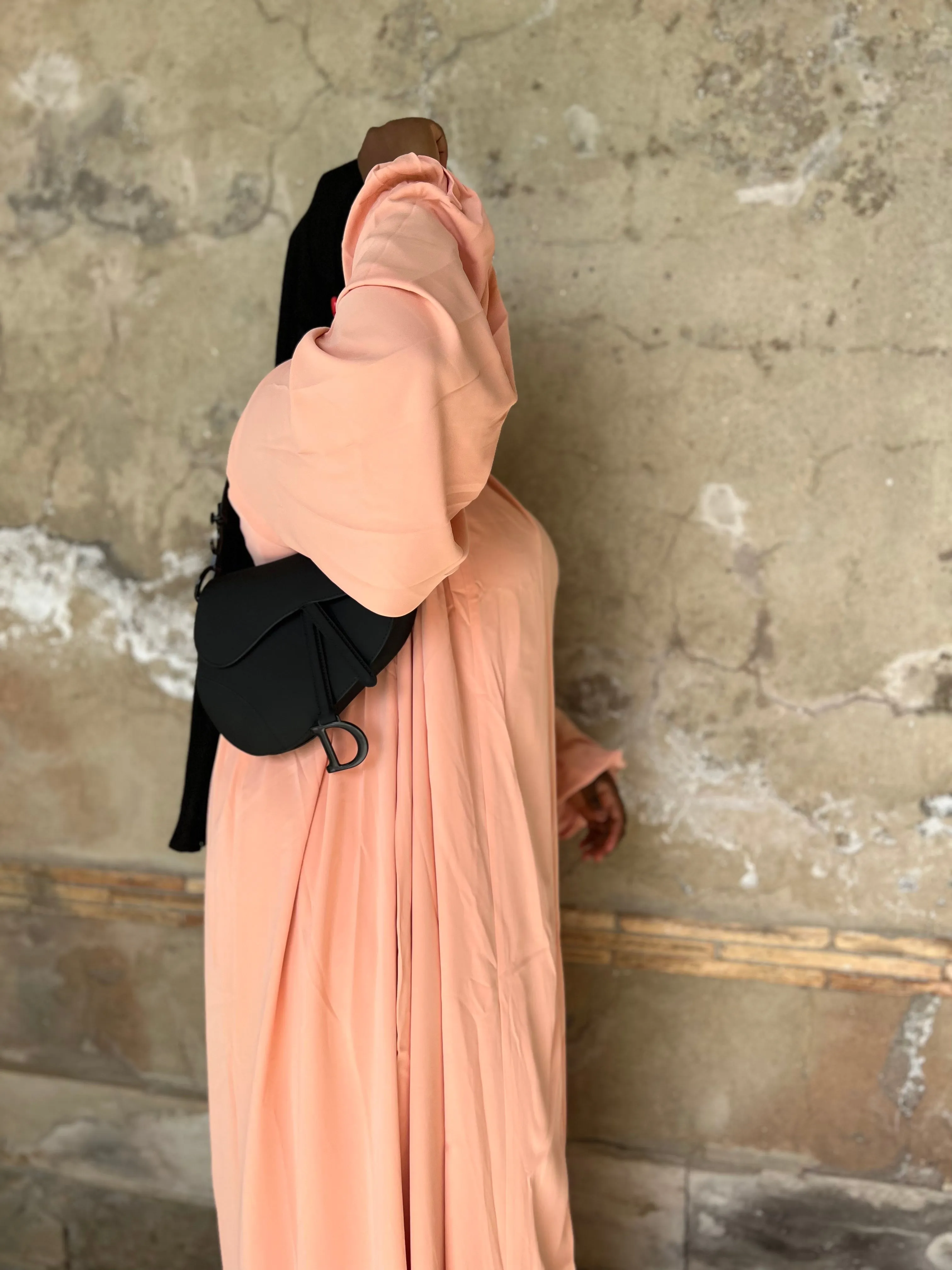 Luxe Puff  Drop Sleeve Abaya