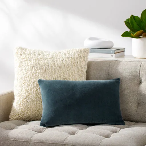 Luxurious Velvet Lumbar Pillow