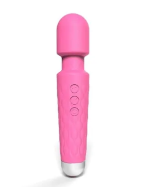 Luxury 20 Speed Rechargeable Wand Vibrator - Waterproof Silicone Design by Scandals