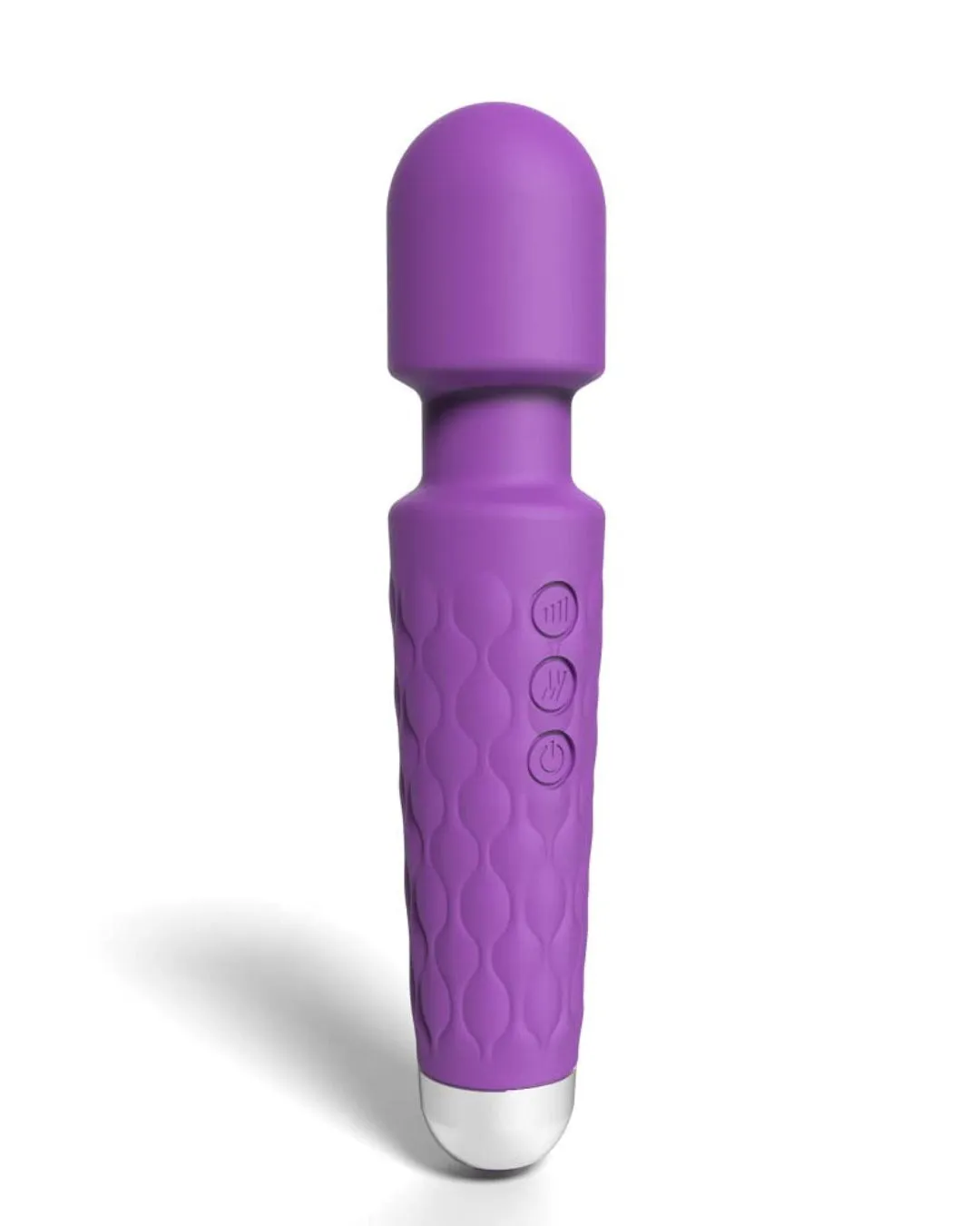 Luxury 20 Speed Rechargeable Wand Vibrator - Waterproof Silicone Design by Scandals