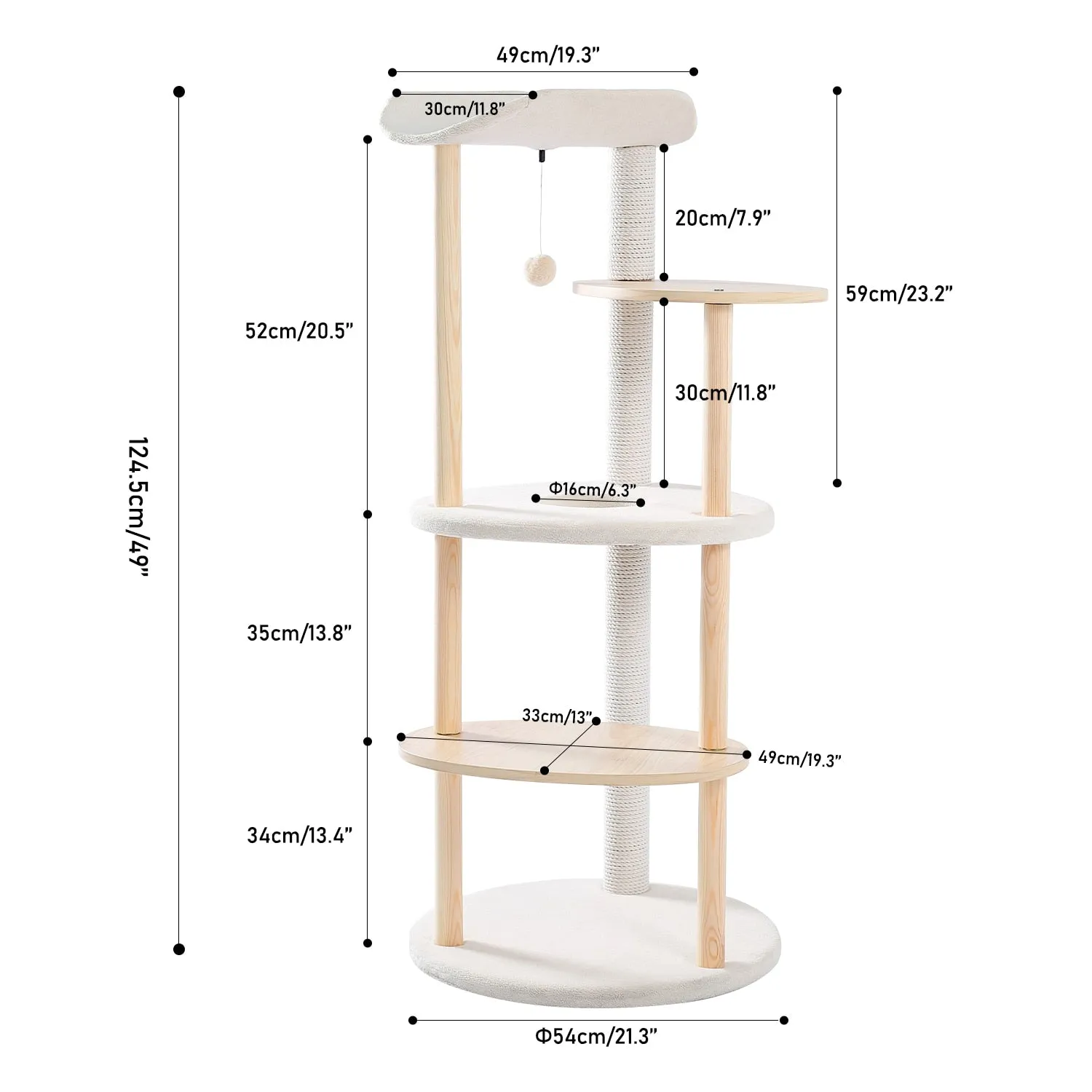 Luxury Cat Tree Playground