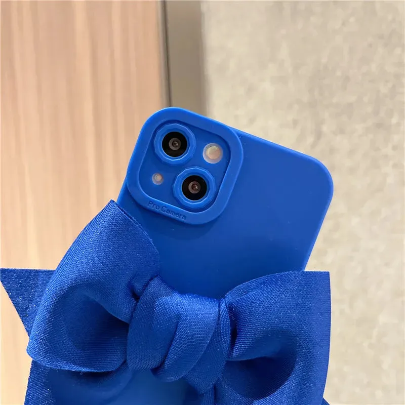 Luxury Cute 3D Bow Matte Phone Case