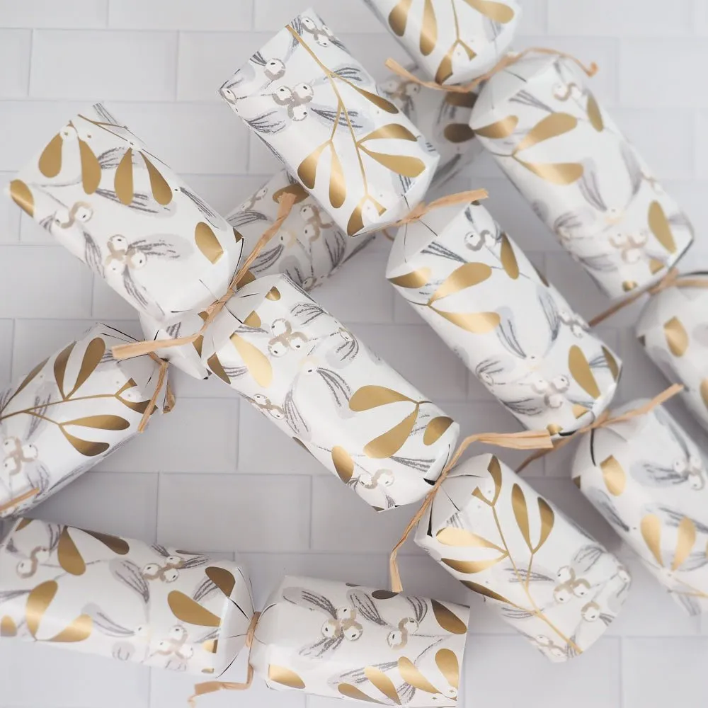 Luxury Eco Crackers - Mistletoe (Set of 6)