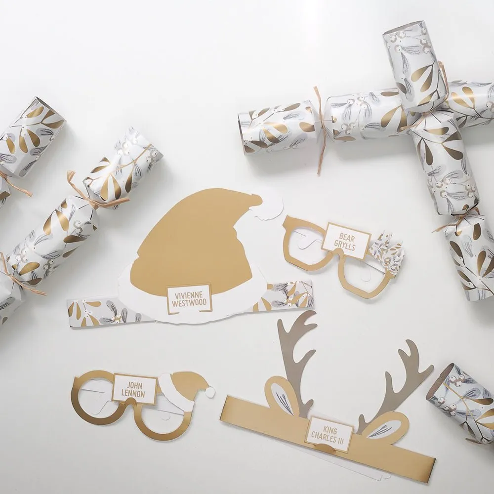 Luxury Eco Crackers - Mistletoe (Set of 6)