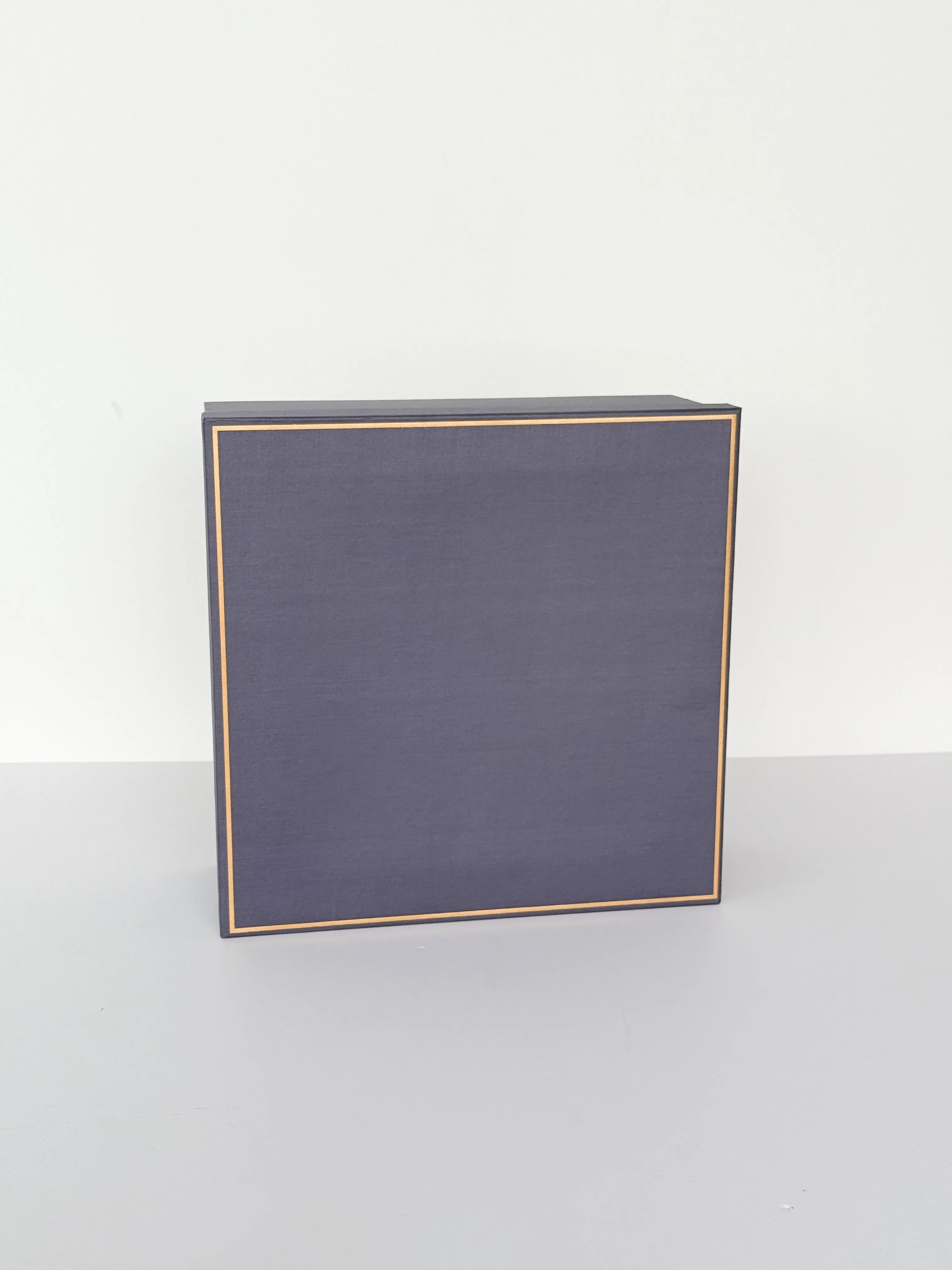 Luxury Extra-Large Satin Flower Box with Gold Trim- Square & Heart shapes