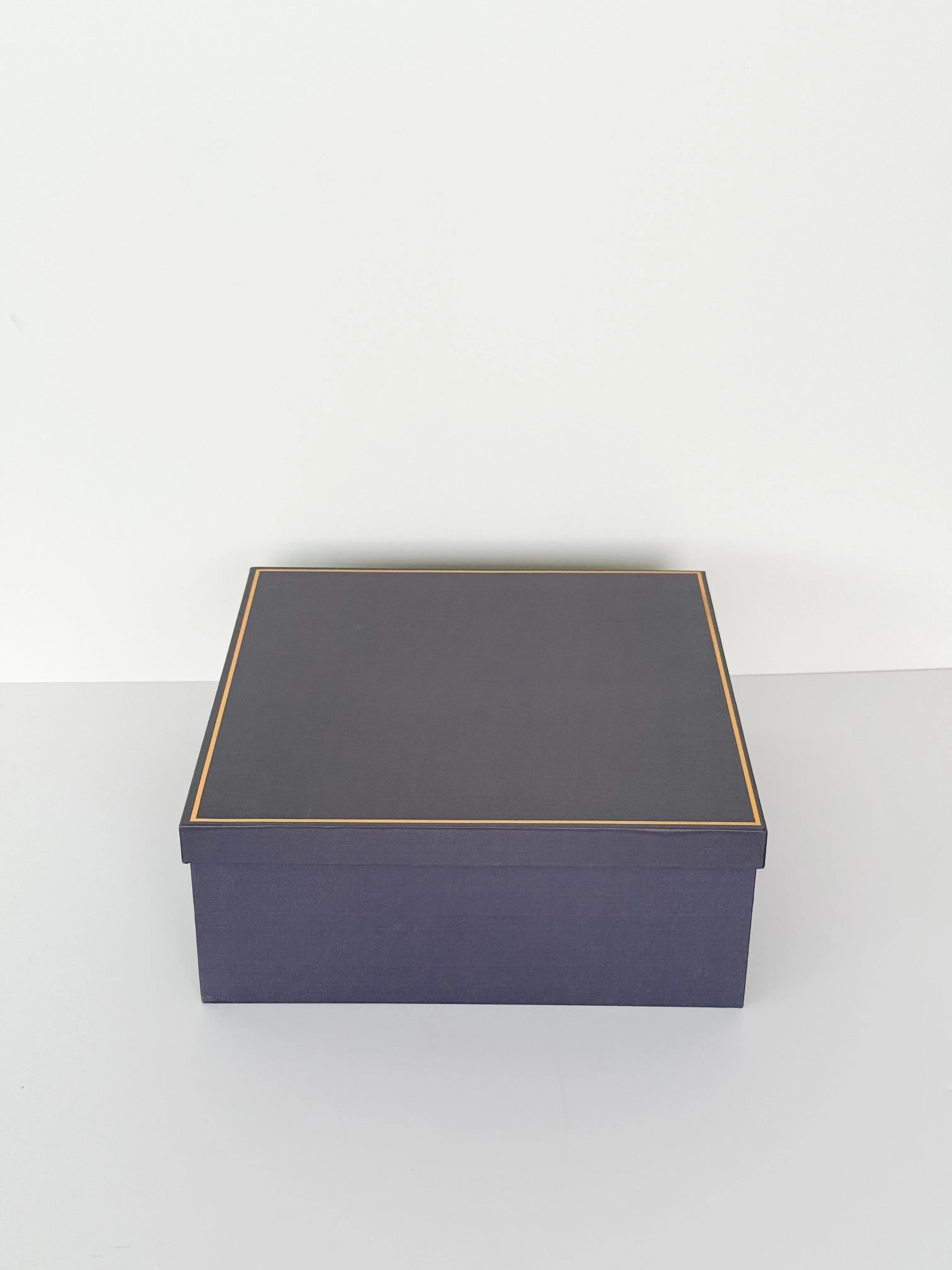 Luxury Extra-Large Satin Flower Box with Gold Trim- Square & Heart shapes