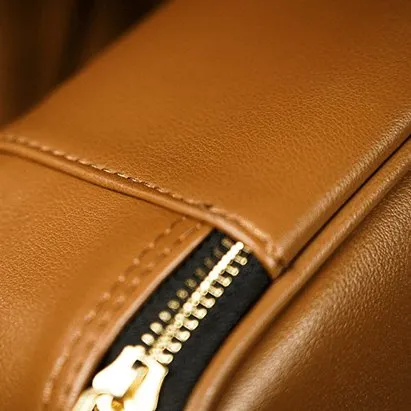 Luxury Genuine Leather Close-Up Bag by TCC
