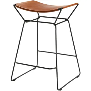 Luxury Leather Counter Stool