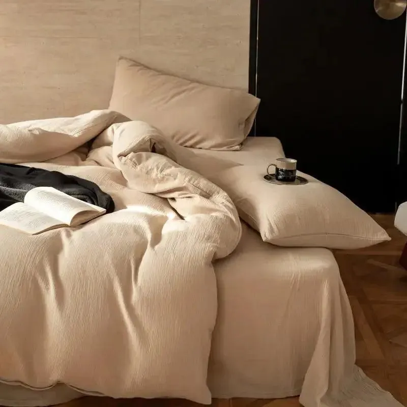 Luxury Linen Blend Duvet Cover Set