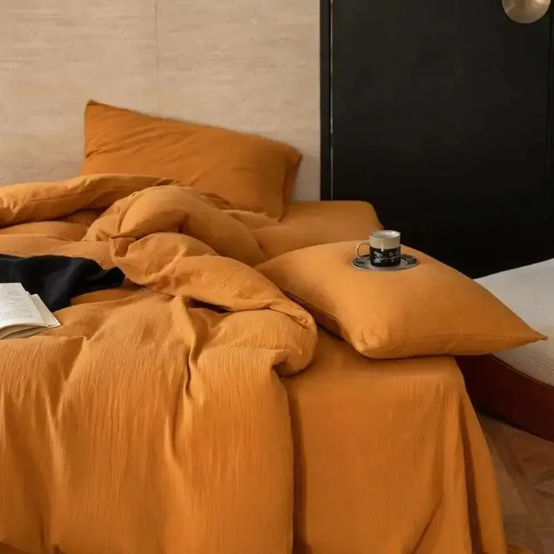 Luxury Linen Blend Duvet Cover Set