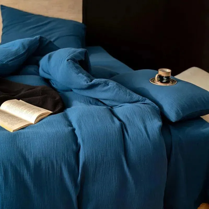 Luxury Linen Blend Duvet Cover Set