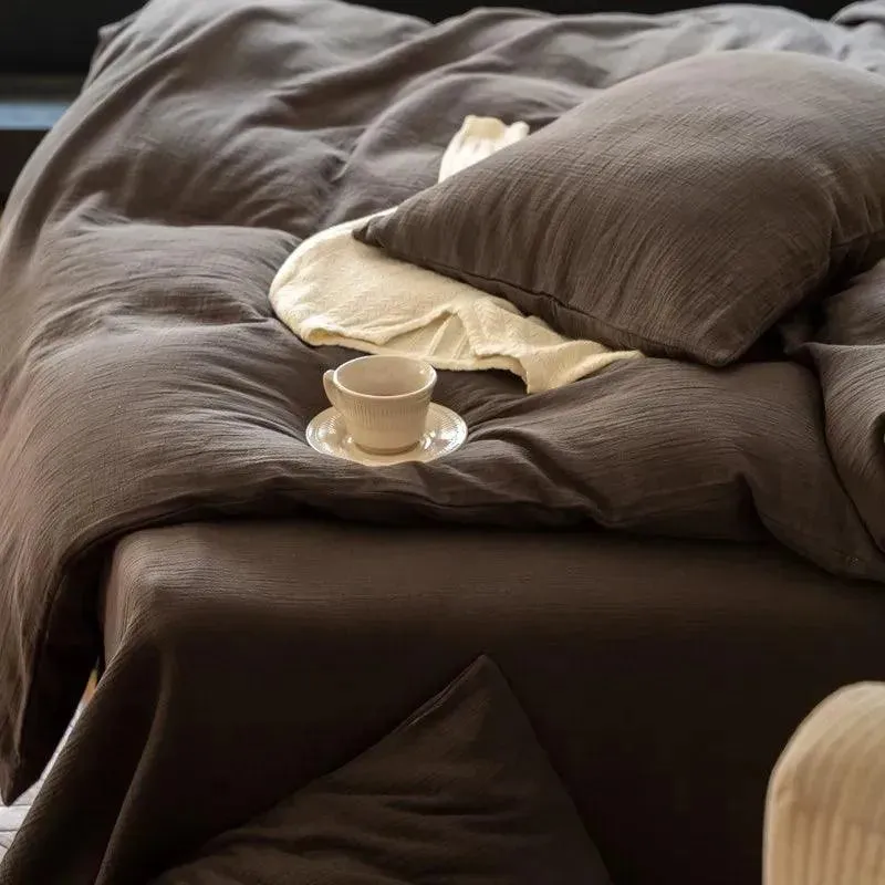 Luxury Linen Blend Duvet Cover Set