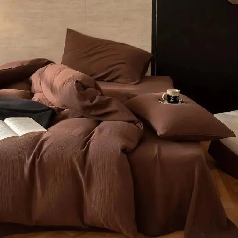 Luxury Linen Blend Duvet Cover Set