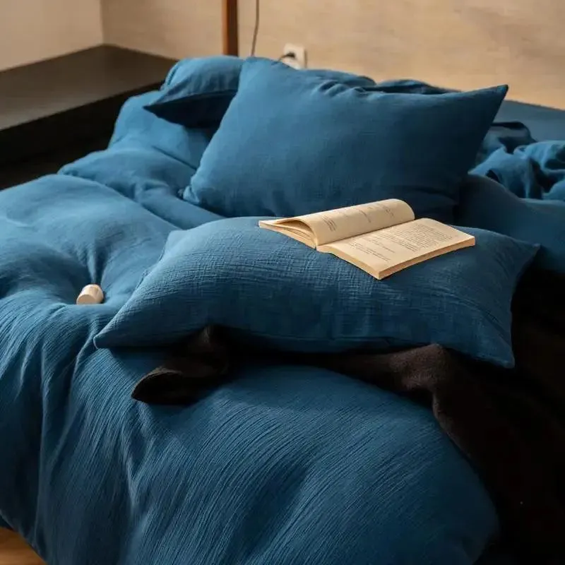 Luxury Linen Blend Duvet Cover Set