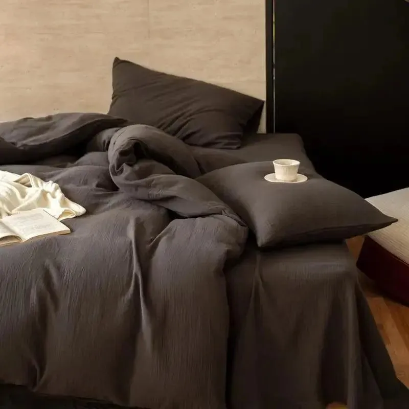 Luxury Linen Blend Duvet Cover Set