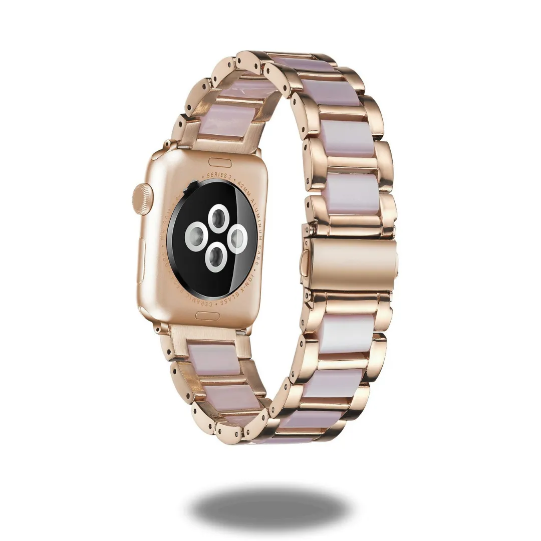 Luxury Metal Resin Strap