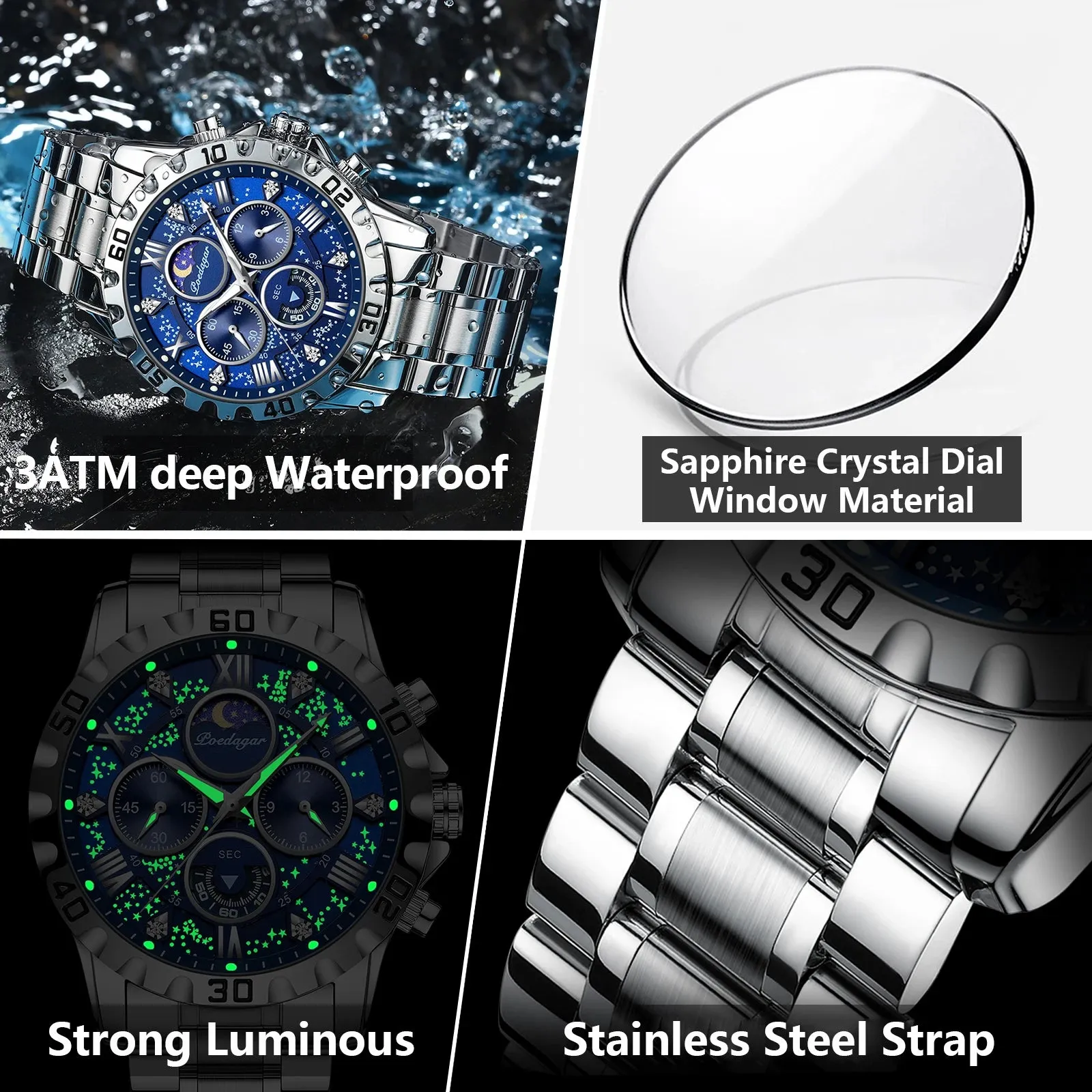 Luxury Military Sport Quartz Watch