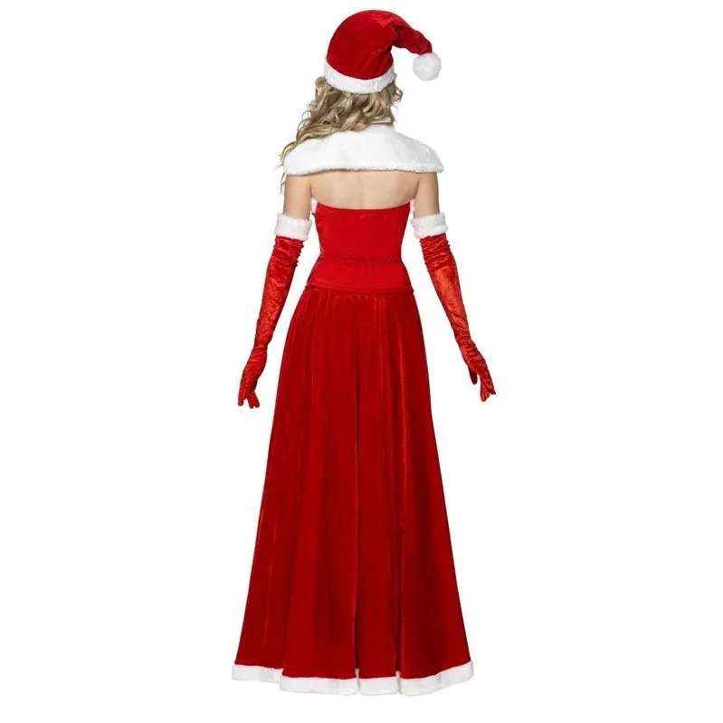 Luxury Miss Santa Costume