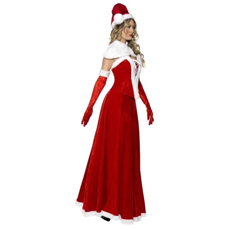 Luxury Miss Santa Costume