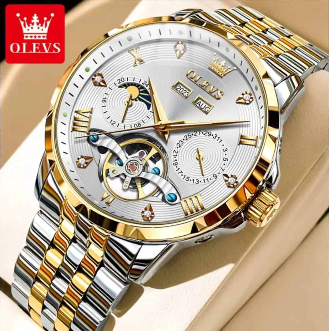 Luxury Original OLEVS Premium Quality Automatic Mechanical Watch | Olevs 6691