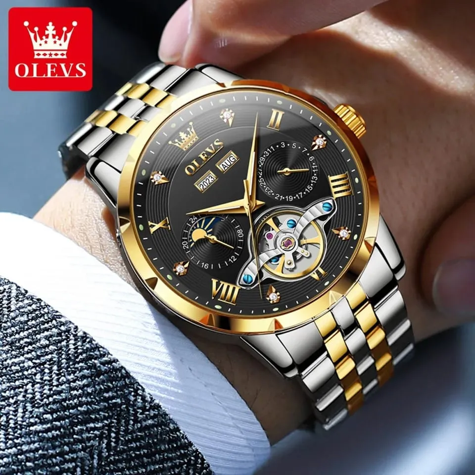 Luxury Original OLEVS Premium Quality Automatic Mechanical Watch | Olevs 6691
