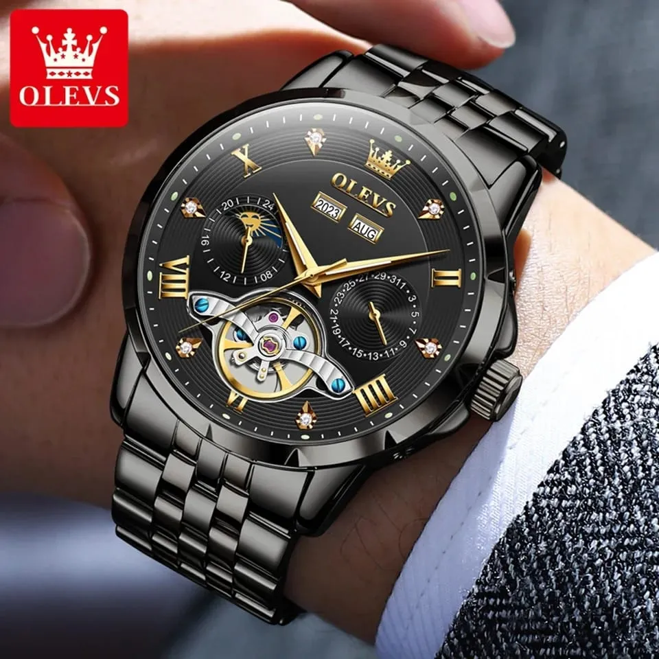 Luxury Original OLEVS Premium Quality Automatic Mechanical Watch | Olevs 6691