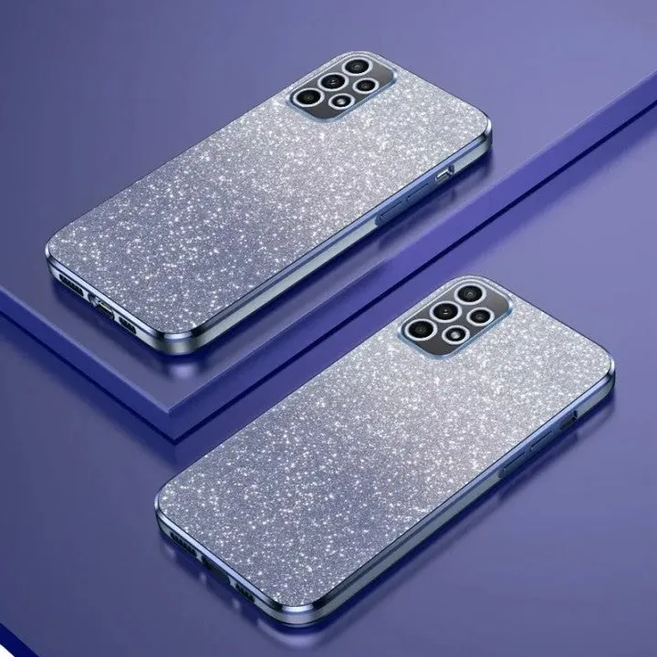 Luxury Plating Gradient Glitter Phone Case For Samsung Galaxy