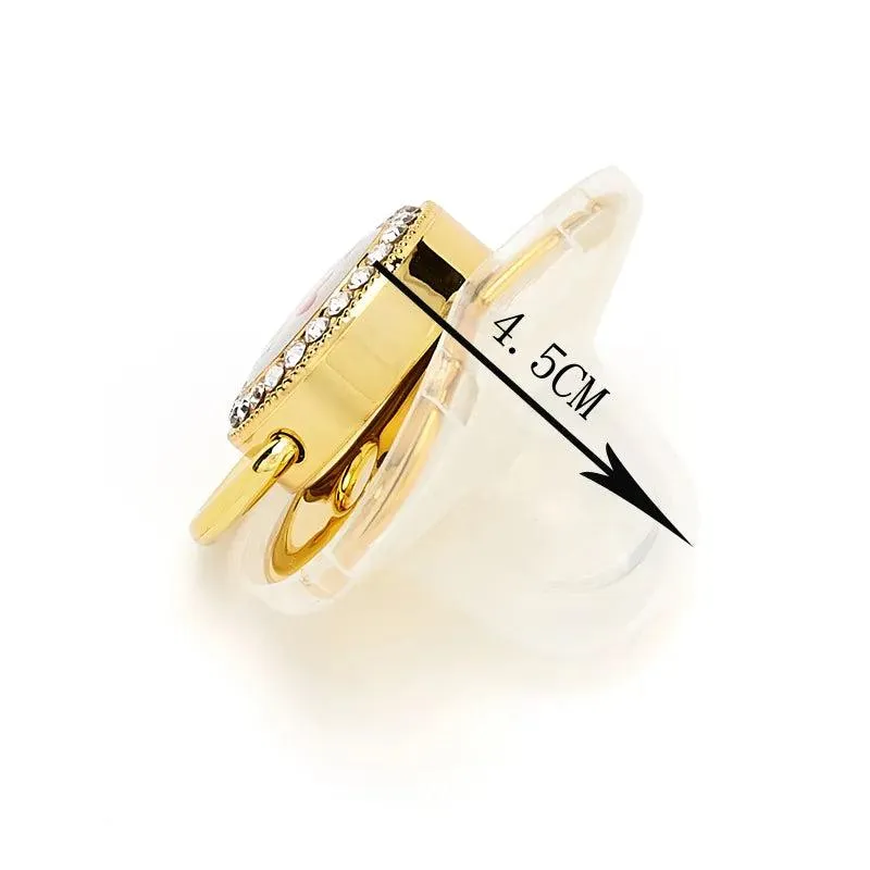 Luxury Princess & Prince Baby Bling Pacifier