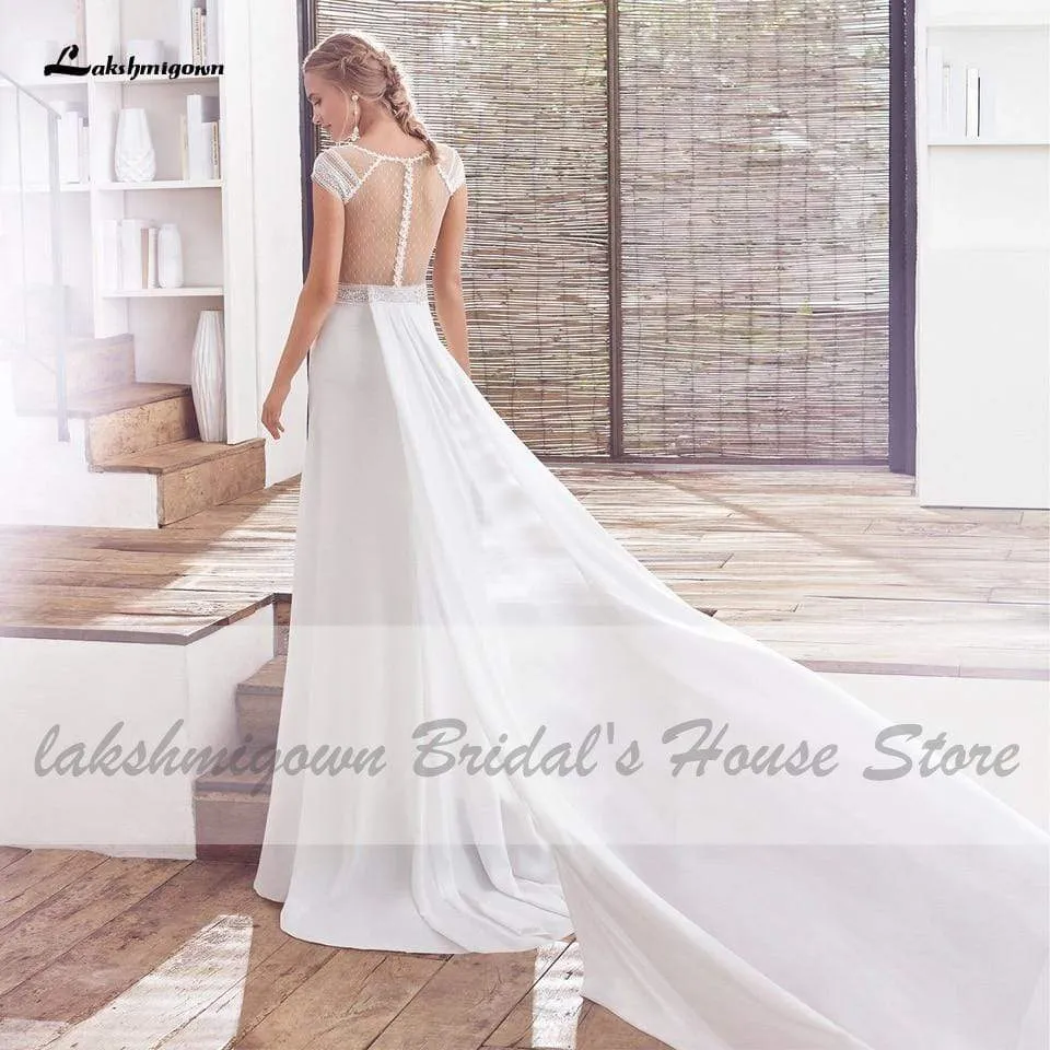 Luxury Red Wedding Gowns Off Shoulder Elegant Women