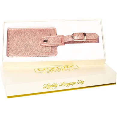 Luxury Rose Gold Luggage Tag