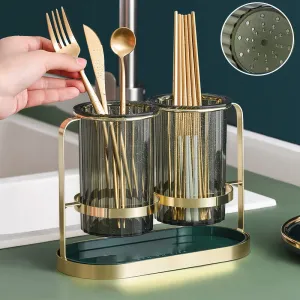 Luxury Spoon Fork Chopsticks Storage Holder - Jennyhome