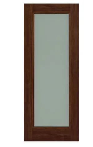Luxury Walnut Shaker Door Opal Laminate Glass