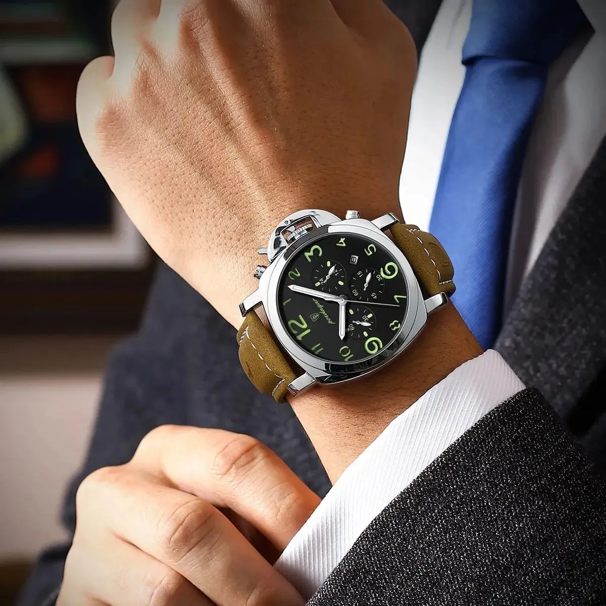 Luxury Waterproof Military Watch for Men