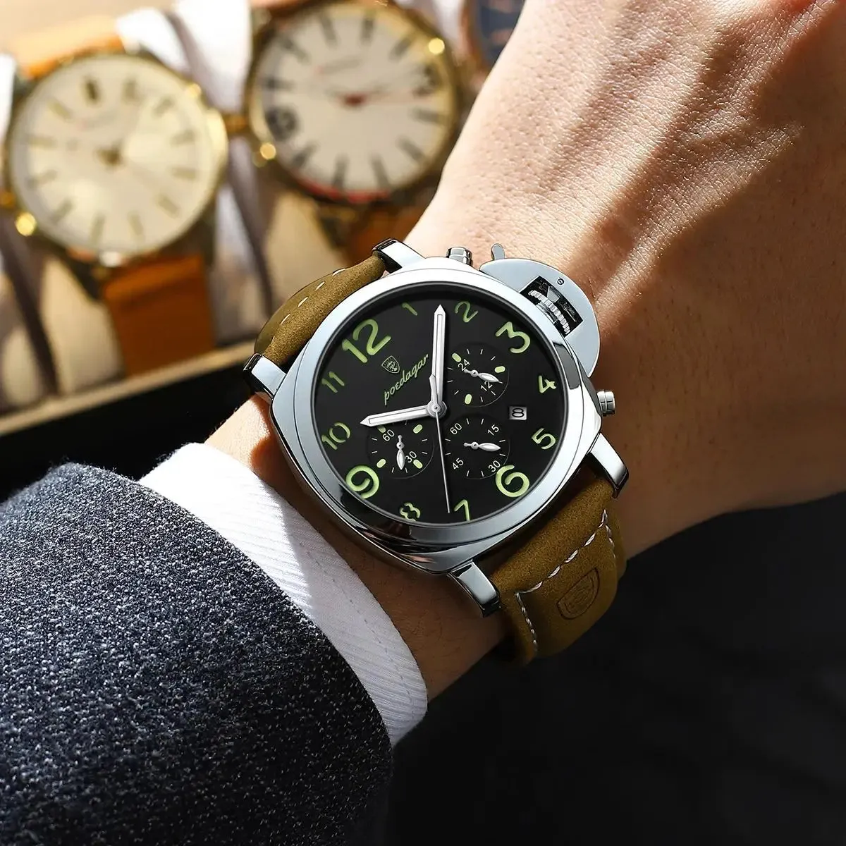 Luxury Waterproof Military Watch for Men