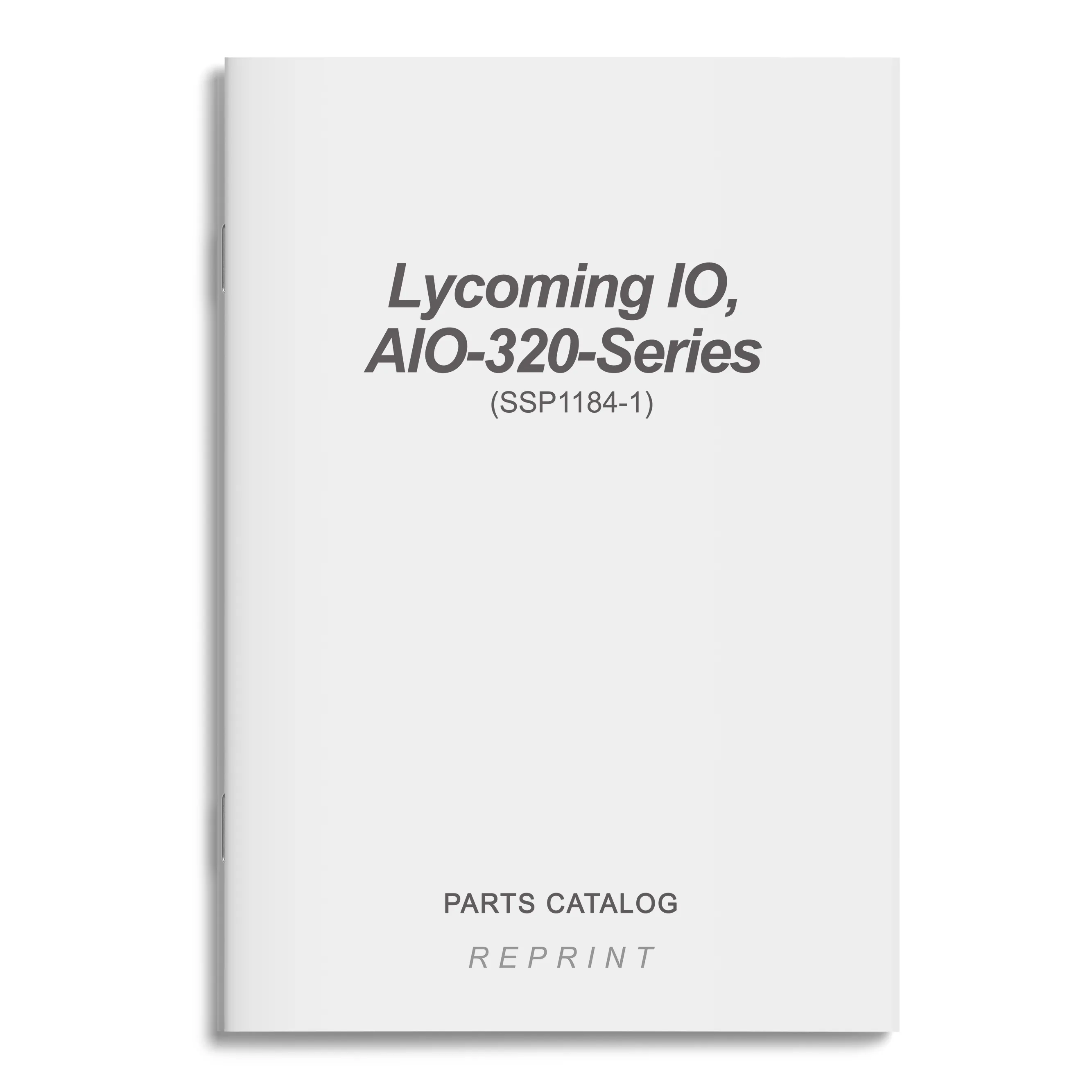 Lycoming IO, AIO-320-Series Parts Catalog (SSP1184-1)