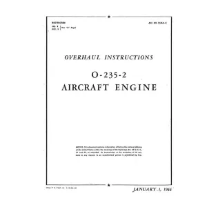Lycoming O-235-2 Overhaul Manual (02-15DA-3)