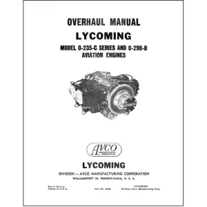 Lycoming O-235-C & O-290D Overhaul Manual (60298)