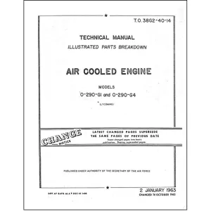 Lycoming O-290-G1, -G4 Illustrated Parts (38G2-40-14)