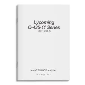 Lycoming O-435-11 Series Maintenance Manual (02-15BC-2)