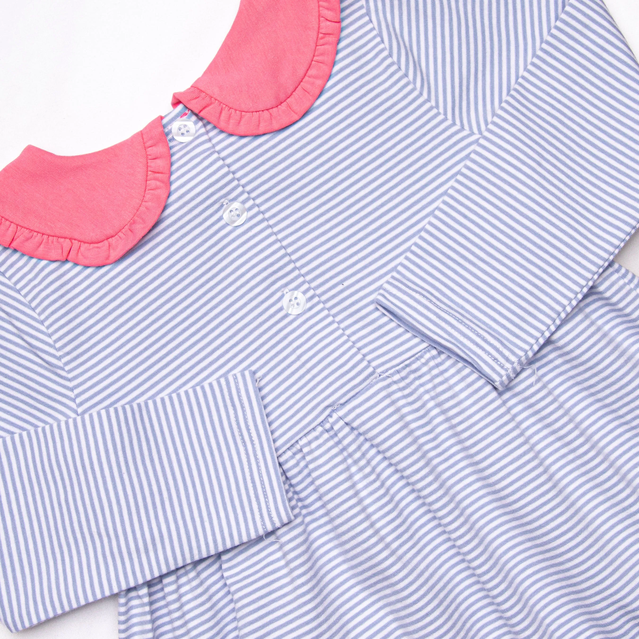 Lydia Pocket Dress, Periwinkle Stripe