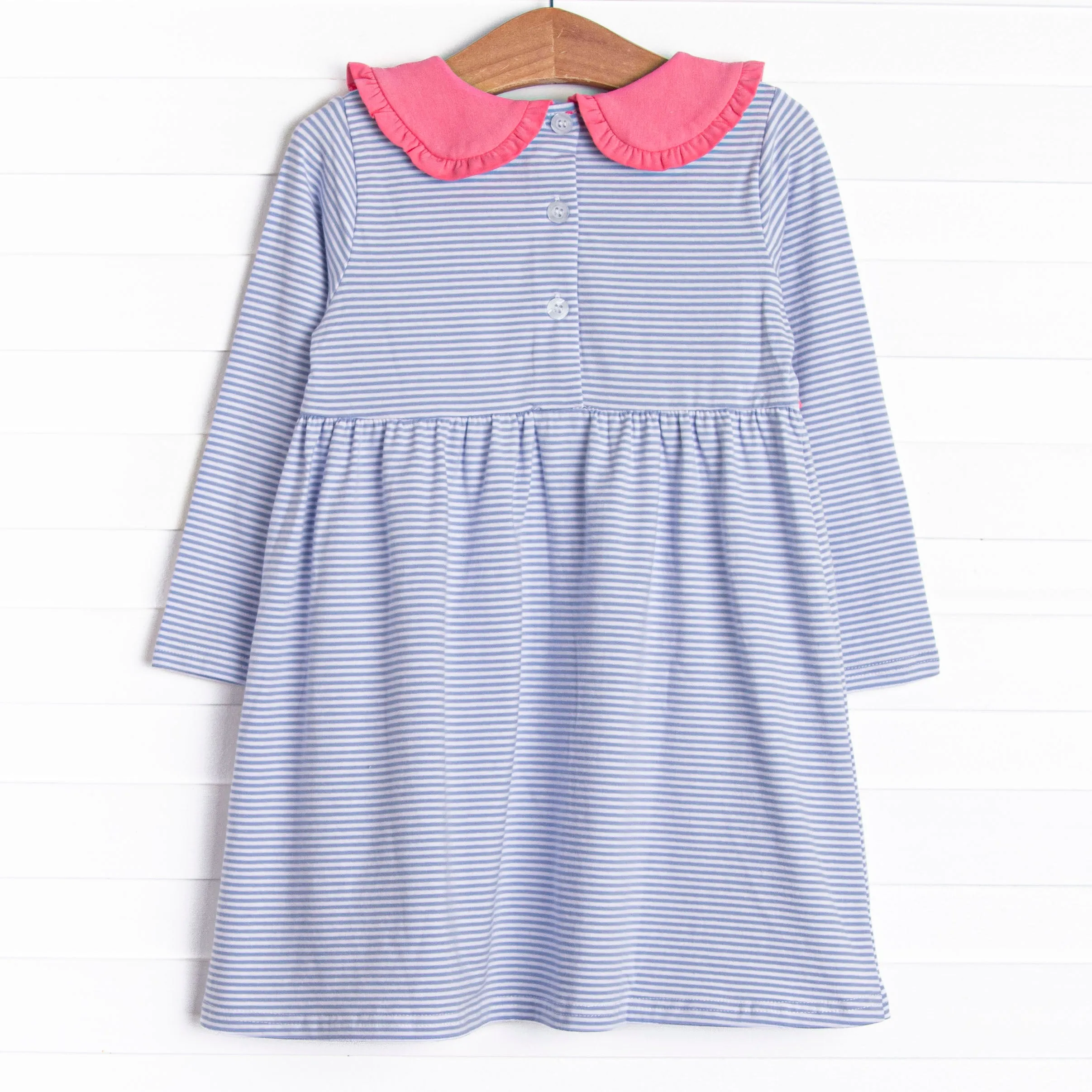 Lydia Pocket Dress, Periwinkle Stripe