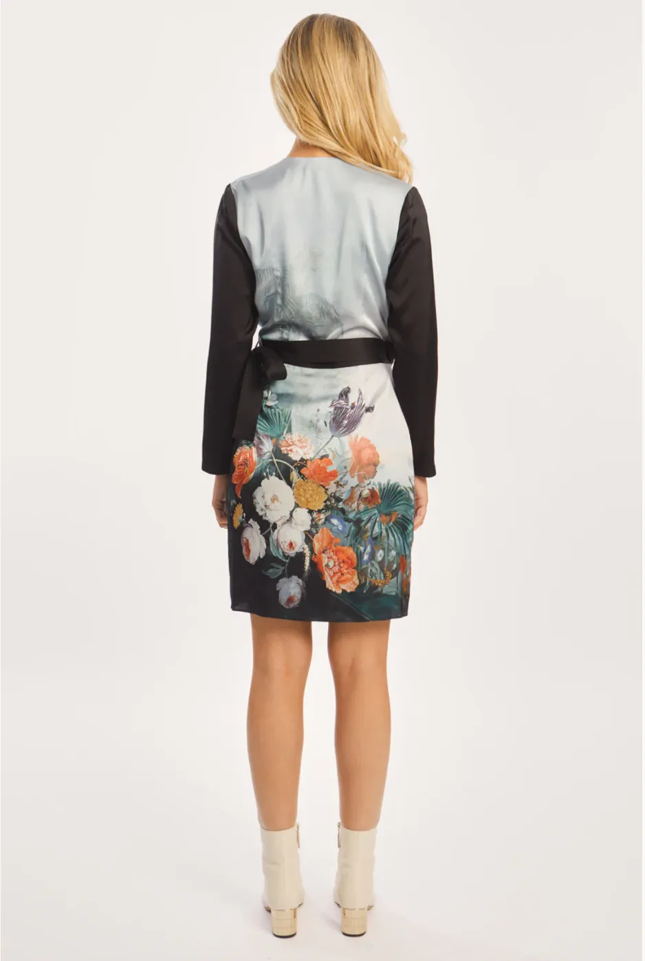 LYLE DRESS IN ZEN LAGOON