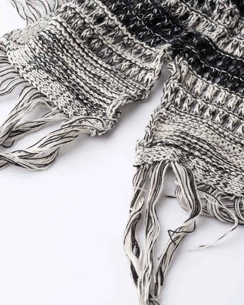 Lynchpin Crochet Fringe Dress