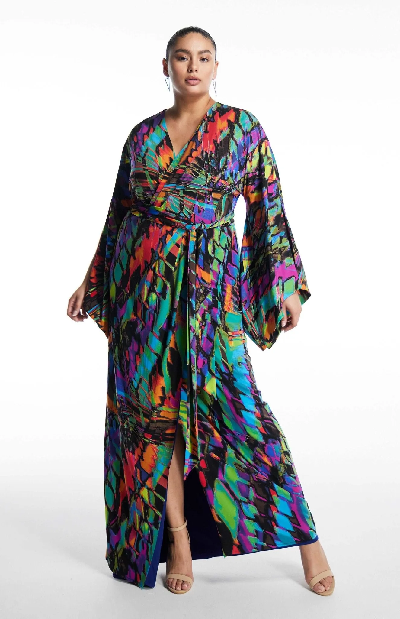 Lysee Papillon | Runway Ready: Bold Colored Long Dress