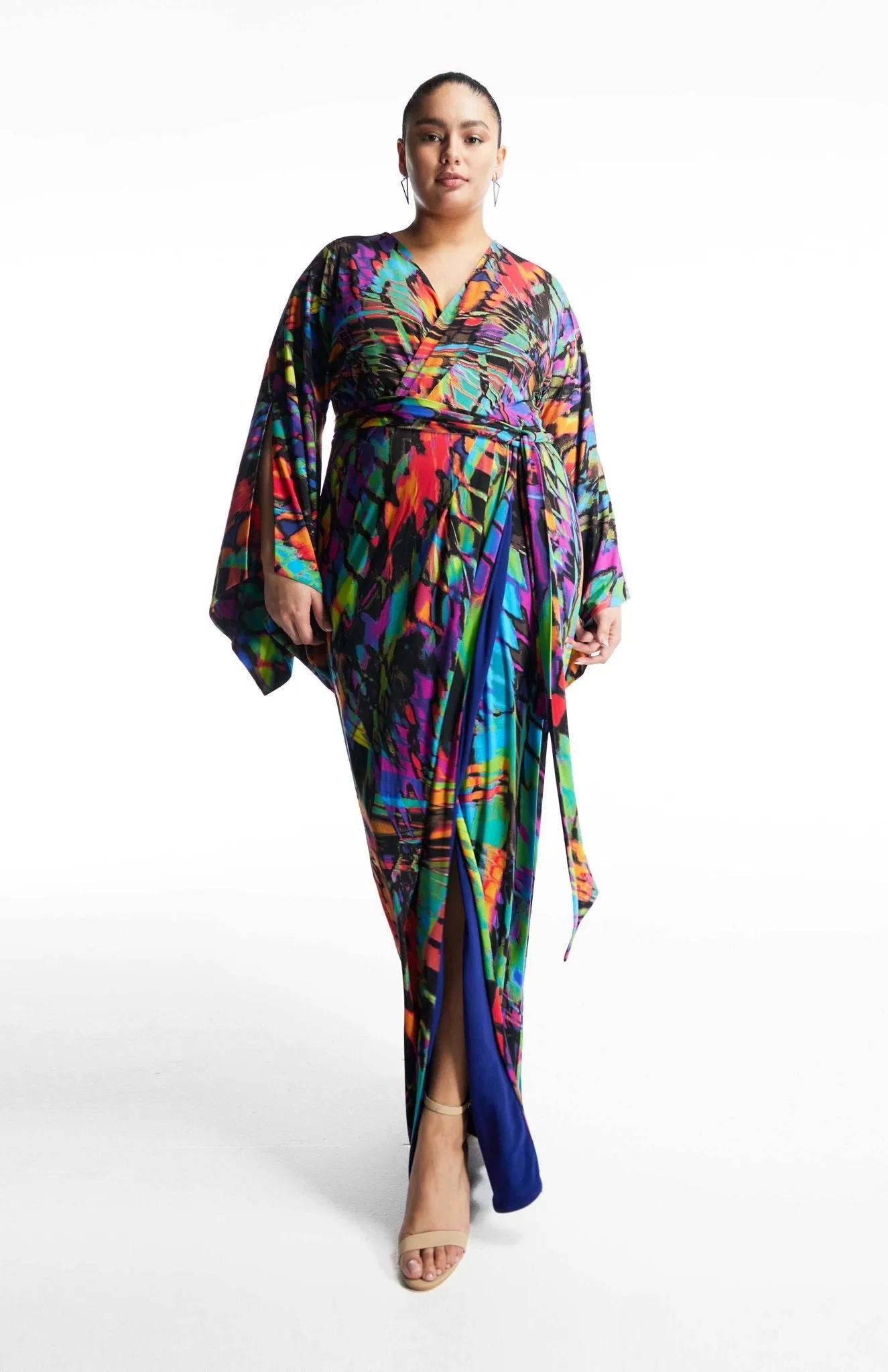 Lysee Papillon | Runway Ready: Bold Colored Long Dress