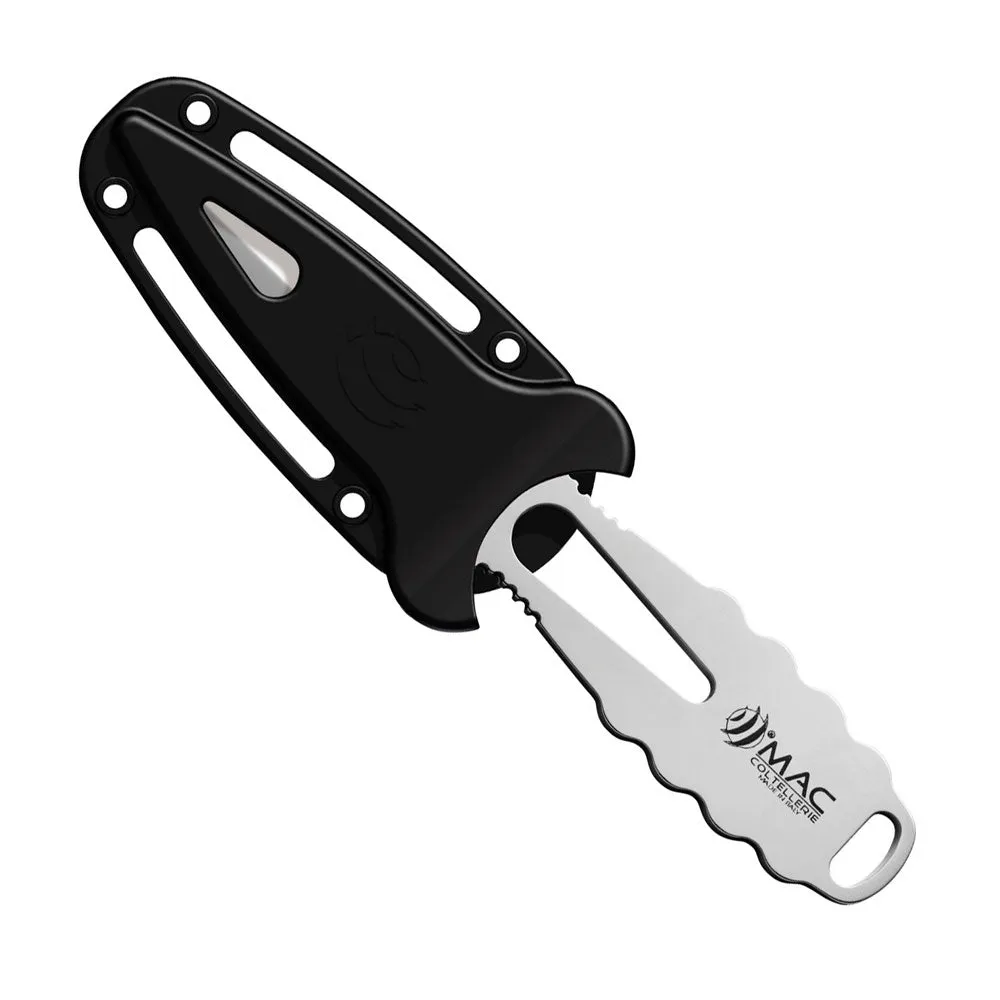 Mac Coltellerie Apnea 9 Teflon Dive Knife with Spearing Trim